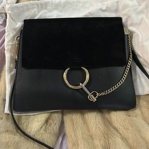 Authentic Chloe Faye Bag 
Large with Dust Bag